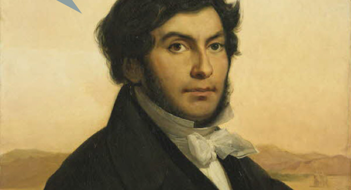 Léon Cogniet,  Portrait de Jean-François
Champollion
